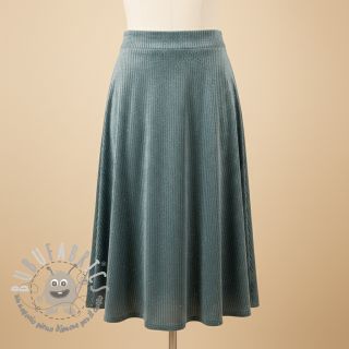 Velluto VELVET LUREX Stripe ocean green