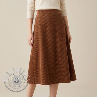 Velluto VELVET LUREX Stripe brick