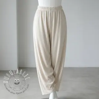 Velluto VELVET LUREX Stripe off white