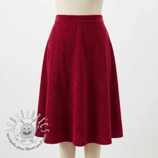 Velluto a coste Ponycor red