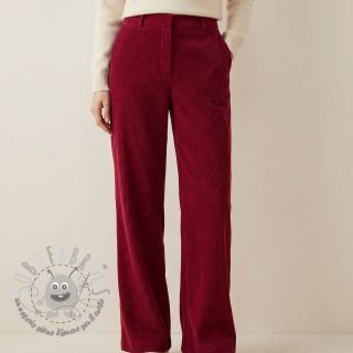 Velluto a coste Ponycor red