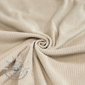 Velluto a coste SUPER SOFT beige