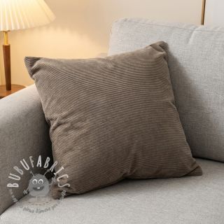 Velluto a coste 6W WASHED STRETCH stone