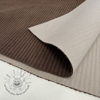 Velluto a coste HUGGY chocolat