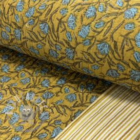Tessuto di cotone QUILT Gange curcuma