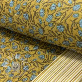 Tessuto di cotone QUILT Gange curcuma