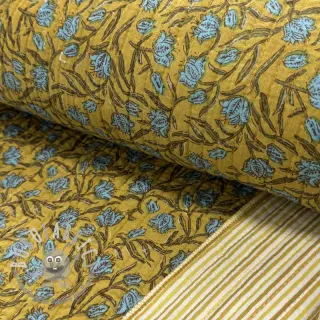 Tessuto di cotone QUILT Gange curcuma