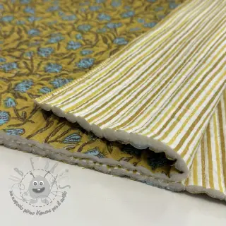 Tessuto di cotone QUILT Gange curcuma