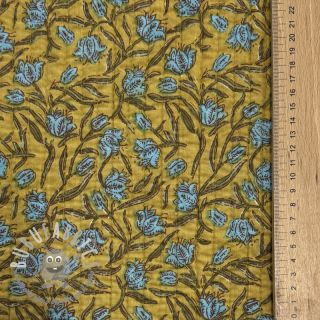 Tessuto di cotone QUILT Gange curcuma