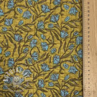 Tessuto di cotone QUILT Gange curcuma