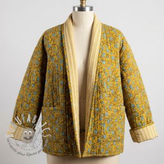 Tessuto di cotone QUILT Gange curcuma