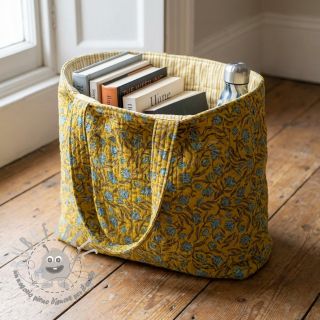 Tessuto di cotone QUILT Gange curcuma