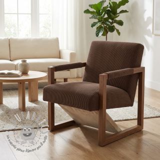 Velluto a coste HUGGY chocolat