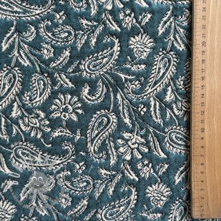 Tessuto decorativo jacquard Mumbai allover jade