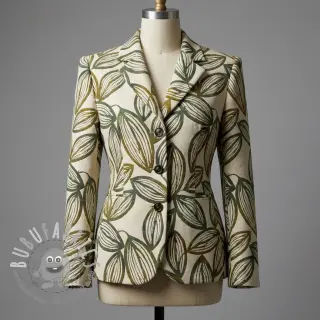 Tessuto decorativo jacquard Folia romarin