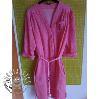 Mussola/Doppia garza pink