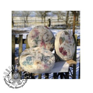 Tessuto decorativo Linenlook premium Flower Dreamy Field digital print