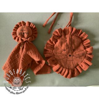 Mussola/Doppia garza terra ORGANIC