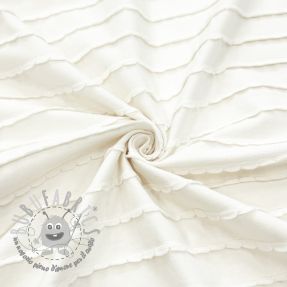 Jersey RUFFLES white