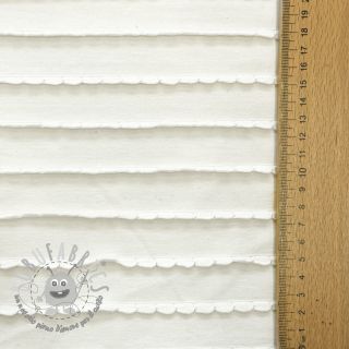 Jersey RUFFLES white