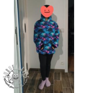 Felpa garzata JOGGING In the night design B digital print