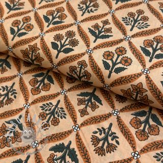 Tessuto di cotone HANDCRAFTED BLOCK-PRINTED COTTON