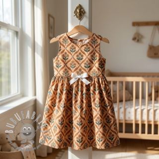 Tessuto di cotone HANDCRAFTED BLOCK-PRINTED COTTON