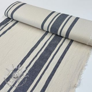 Tessuto decorativo Bernadette stripe indigo