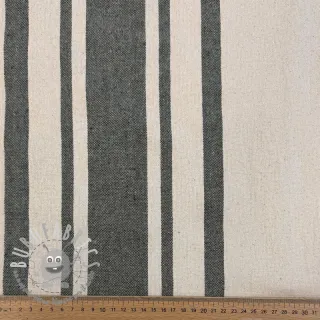 Tessuto decorativo Bernadette stripe kaki