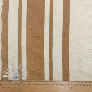 Tessuto decorativo Bernadette stripe peanut