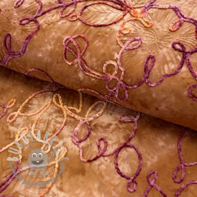 Tessuto di cotone TIE DYE Chenille ela design A