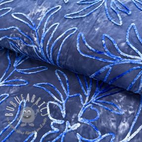 Tessuto di cotone TIE DYE Chenille manon design B