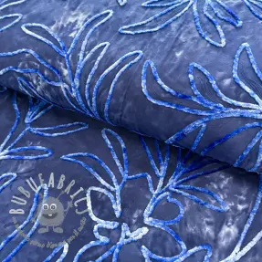 Tessuto di cotone TIE DYE Chenille manon design B
