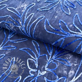 Tessuto di cotone TIE DYE Chenille manon design B