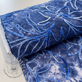 Tessuto di cotone TIE DYE Chenille manon design B
