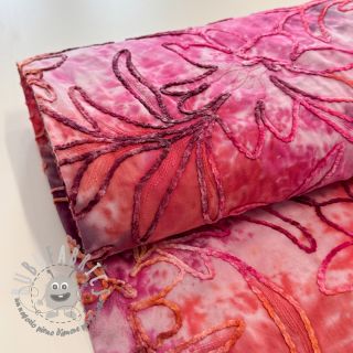 Tessuto di cotone TIE DYE Chenille manon design C