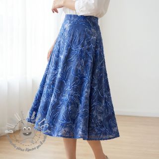 Tessuto di cotone TIE DYE Chenille manon design B