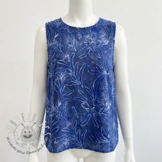 Tessuto di cotone TIE DYE Chenille manon design B