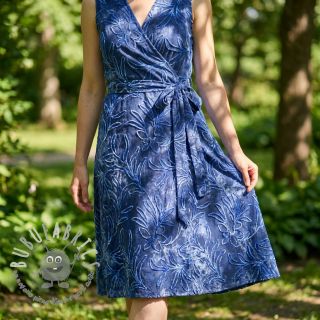 Tessuto di cotone TIE DYE Chenille manon design B