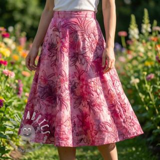 Tessuto di cotone TIE DYE Chenille manon design C