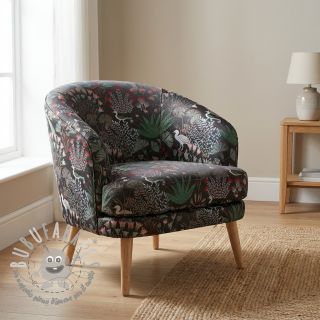 Tessuto decorativo jacquard Botanic Paradise Bird