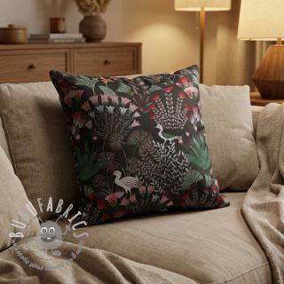 Tessuto decorativo jacquard Botanic Paradise Bird