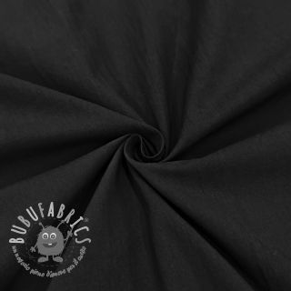 Tessuto di cotone WASHED black