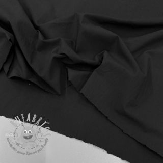 Tessuto di cotone WASHED black