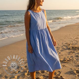 Tessuto di cotone WASHED lavender