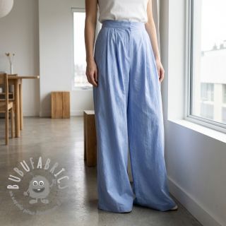 Tessuto di cotone WASHED lavender