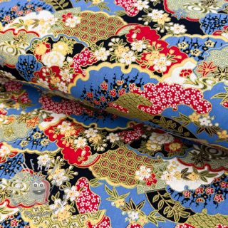 Tessuto di cotone JAPAN collection design A
