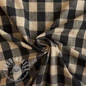 Tessuto decorativo Celestin lin noir