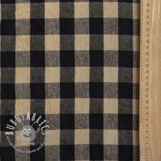 Tessuto decorativo Celestin lin noir