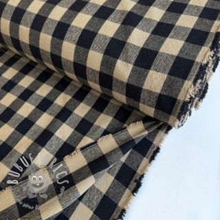 Tessuto decorativo Celestin lin noir